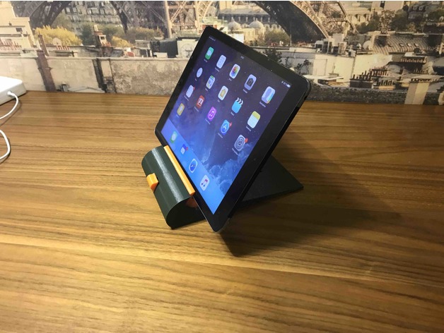 Adjustable iPad Air Stand 3D model