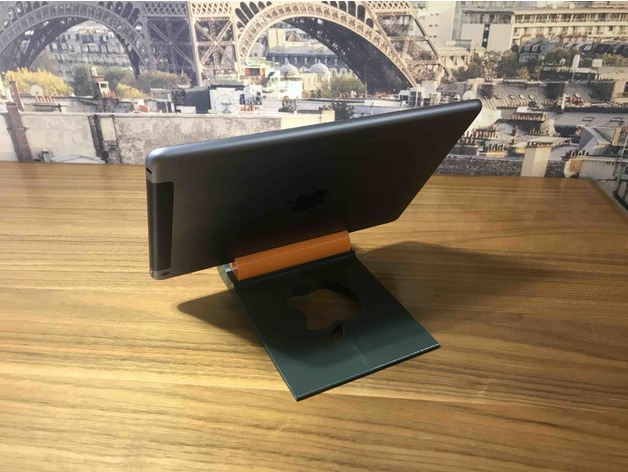 3D Adjustable iPad Air Stand model
