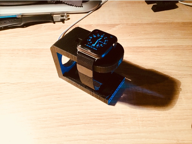Apple Watch Dock 3D model. 