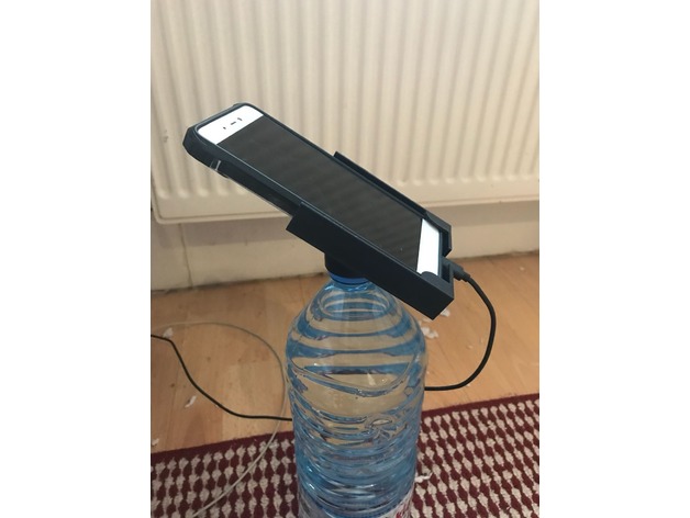 3D Bottle Phone Stand model