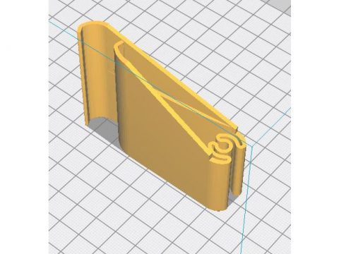 Clip Phone Stand 3D model
