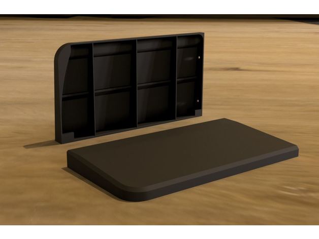 3D Ducky One TKL Palm Rest model