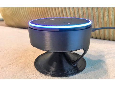 Floating echo dot Acoustic stand 3D model