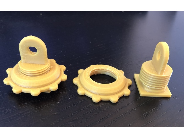 GoPro Hotshoe Mount 3D model
