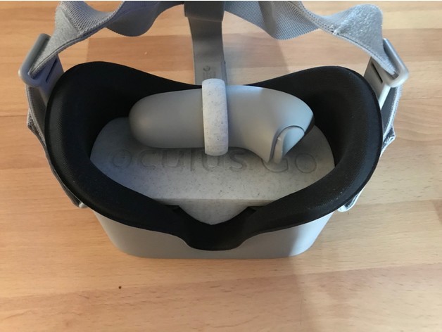Lens Cover and Controller Holder for Oculus Go 3D model