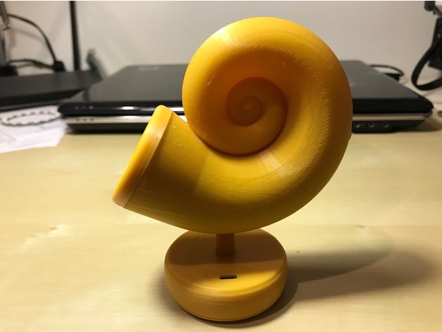 Nautilus Spiral Bluetooth Speaker  3D model