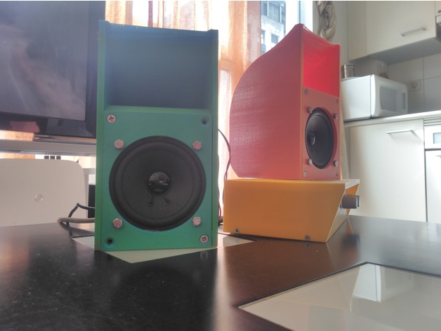 3D PC speakers model