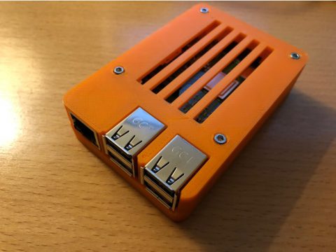 Pi 3 B+ Case Tweak 3D model