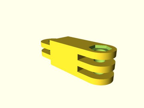 Pi Stand 3D model