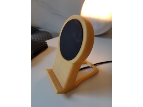 Qi phone stand 3D model