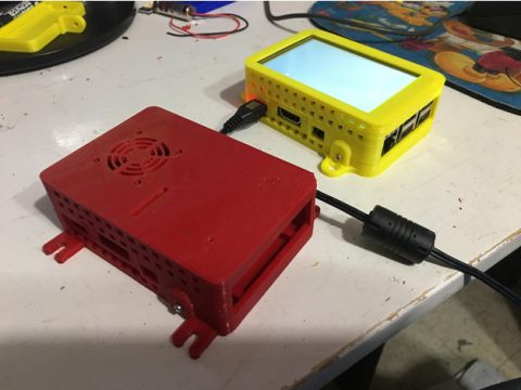 Raspberry Pi cases 3D model