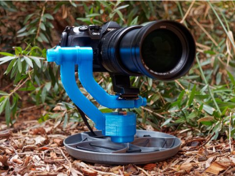Skimmer Pod and Camera Gimbal 3D model