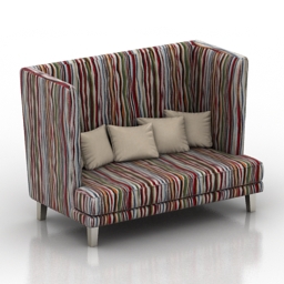 Sofa varadero Pushe 3d model