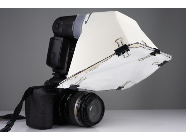 3D Speedlight Flash Diffuser for Macro (Yongnuo & Canon) model