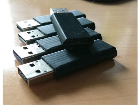 USB Slim case 3D model