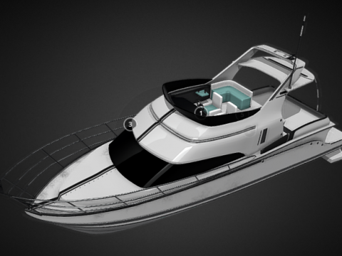 Yatch - Cruise 3D model