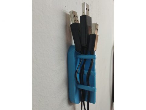 Cable usb holder 3D model