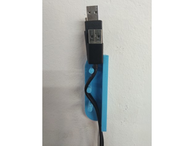 Cable usb holder