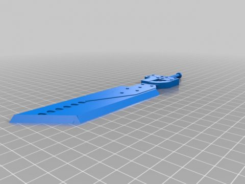 Fusion sword 3D model