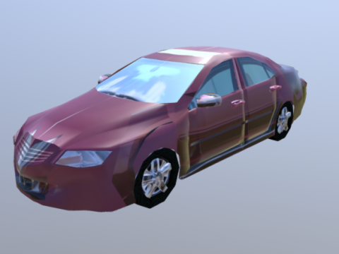 Acura Rl 2005 3D model