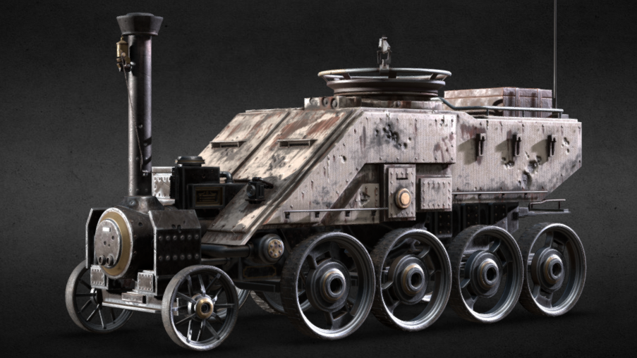 Armored Wagon  3D model