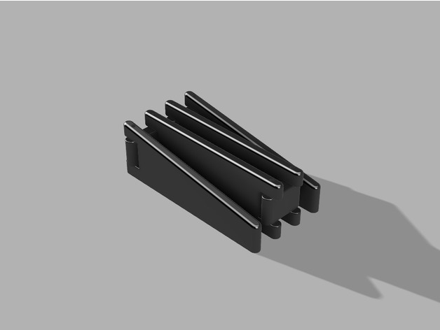 3D Folding Laptop Stand  model