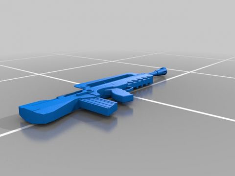 Fortnite Famas 3D model