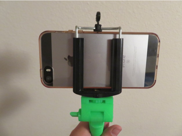 3D Fully 3D Printed Compact Camera Grip  model