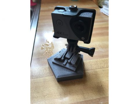 GoPro buckle base/stand 3D model
