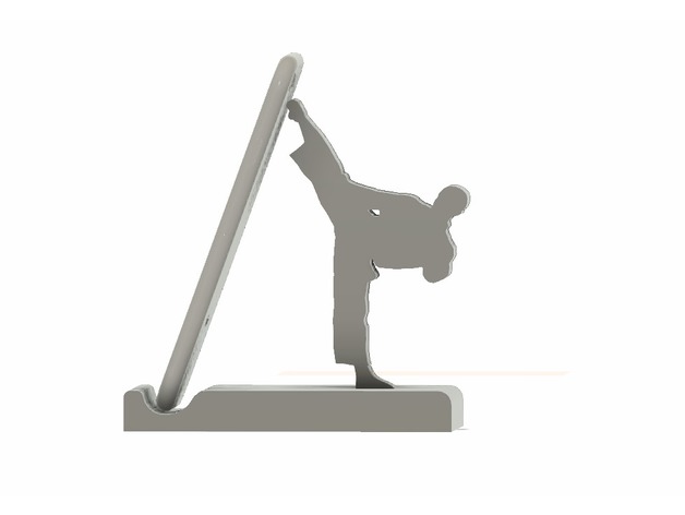 3D Karate phone holder  model
