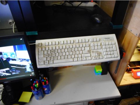 Keyboard Bracket 3D model