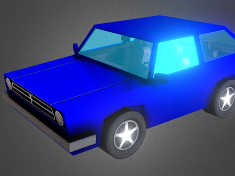 LowPoly Hatch 3D model