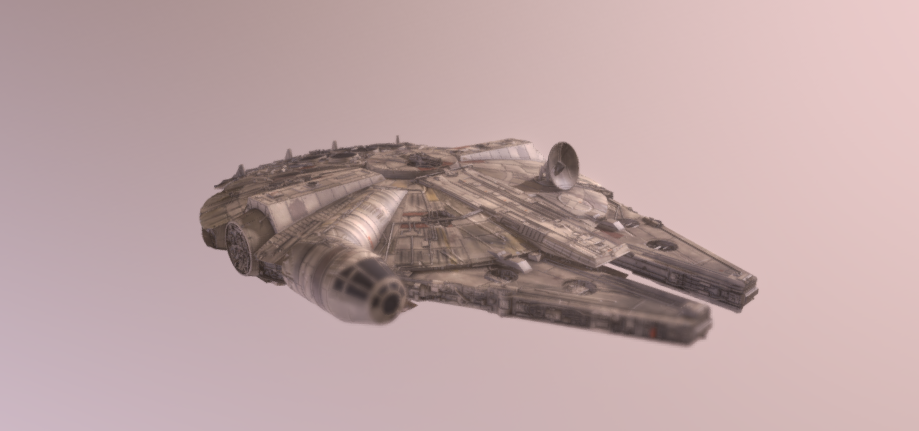 Millennium Falcon 3D model