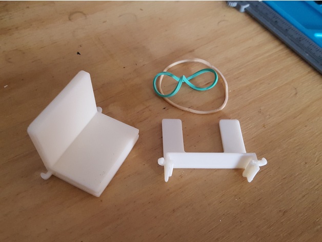 3D Mobile phone holder for tripod model