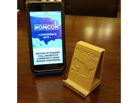 NOMCOM Cellphone Stand 3D model