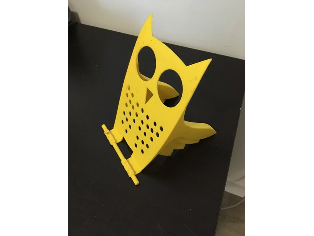 Owl Ipad Stand  3D model