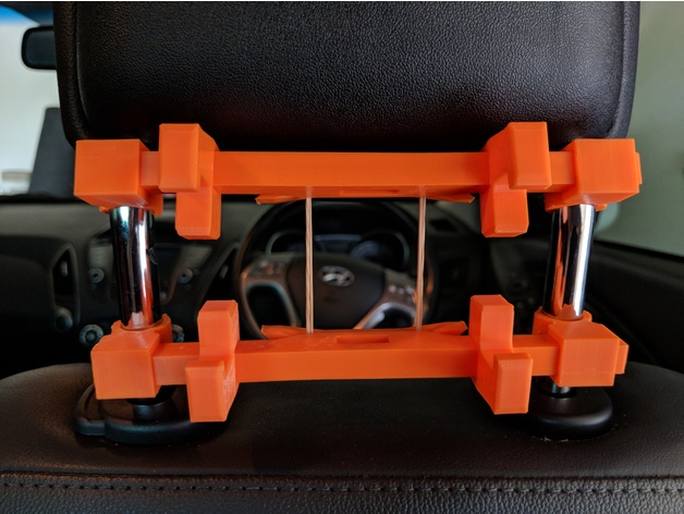 3D Phone Car seat holder  model