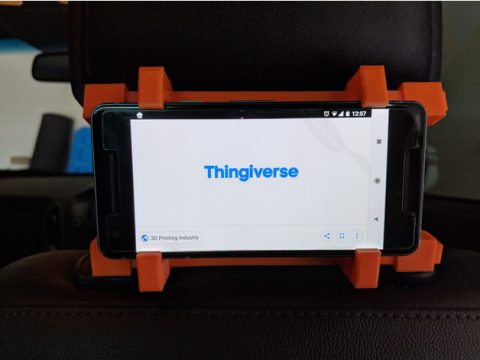 Phone Car seat holder 3D model