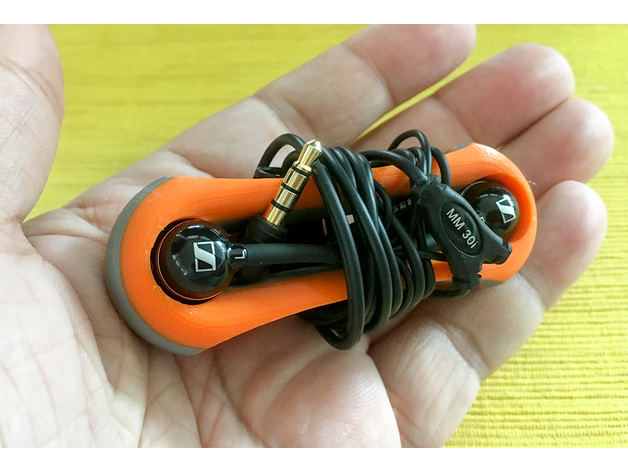 Pocket Earbud Holder  3D model