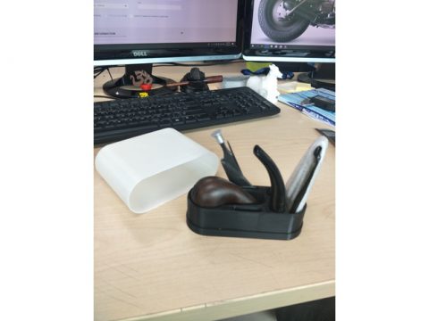 Smoke Pipe Case 3D model
