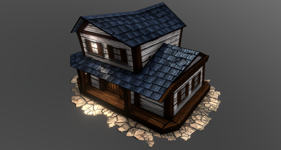 Southwest style Tavern 3D model