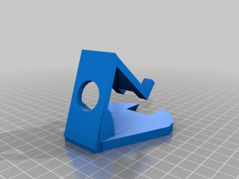 Tablet stand (folding) 3D model