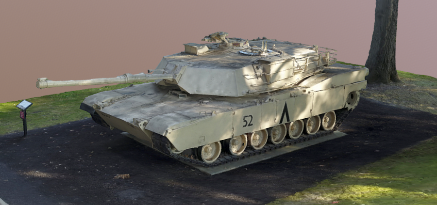 M1 Abrams Tank 3D model
