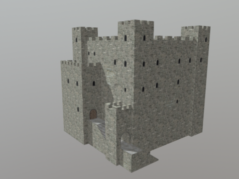 Castle Keep 3D model