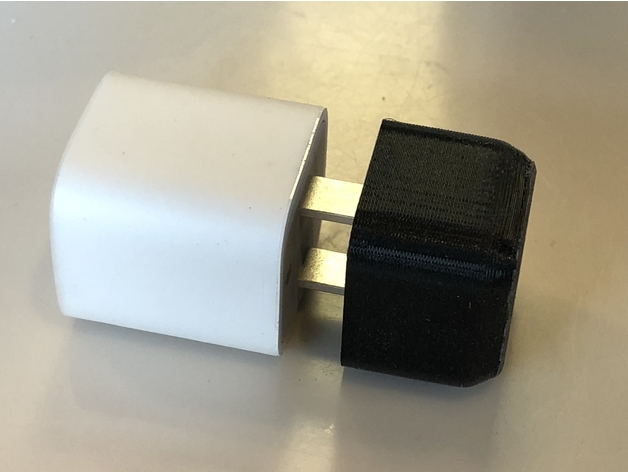 3D iPhone Charger Plug Covers model