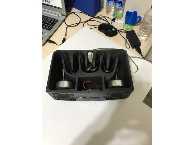 3D Speaker box model
