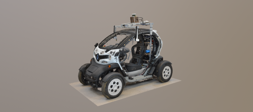 Autonomous Twizy 3D model