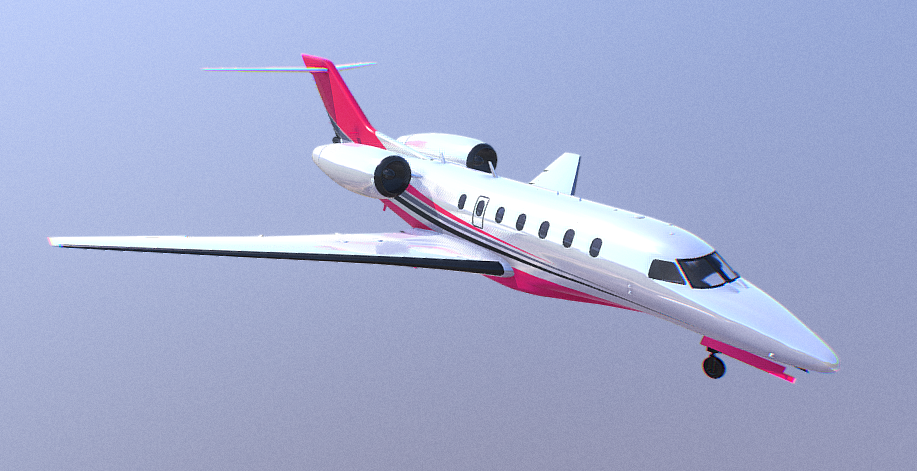 Buckingham Nimbus Aircraft 3D model