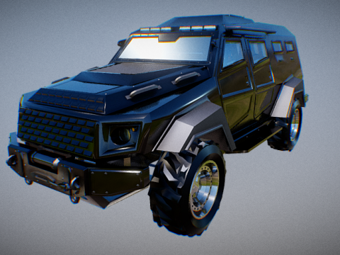 HVY Insurgent SUV 3D model