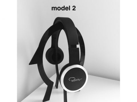Headphone head shape stand 3D model